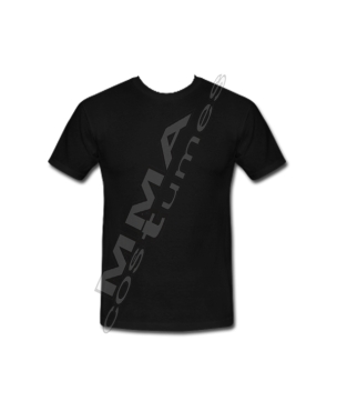 Men’s Round Neck Black T-Shirt – Premium Cotton Casual Wear