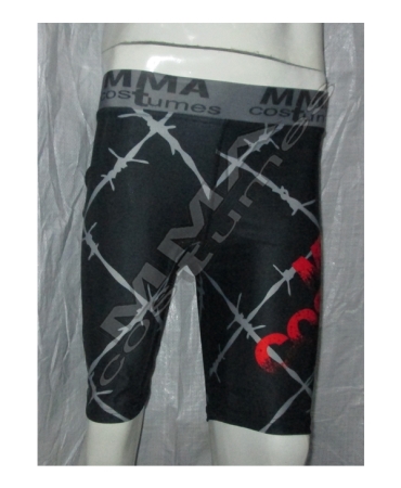 Barb Wire Design Compression Short