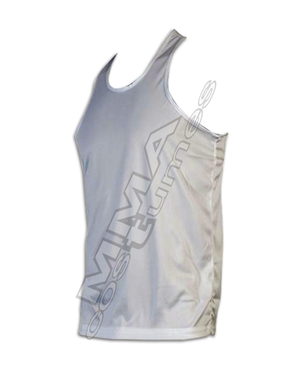 White Boxing, Kickboxing & Muay Thai Training Tank Top – Sparring Gym Shirt